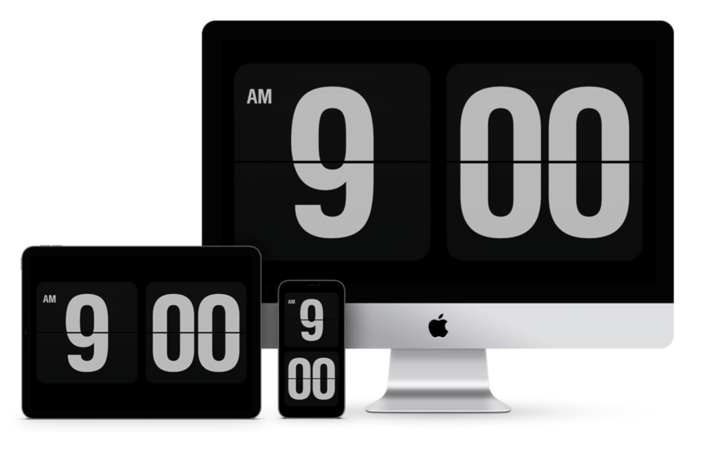 图片[1]-Fliqlo – 时尚的时钟屏保-队长的Blog